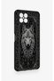 Omix X600 Compatible Ethnic Wolf Patterned Silicone Case - 3