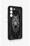 Samsung S22 Compatible Ethnic Wolf Pattern Silicone Case - 3