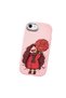 iPhone Se 2020 Compatible Case Camera Protector Pink Silicone Couple Phone Case Girl Patterned - 3