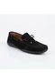 100% Suede Genuine Leather Laced Men's Daily Lightweight Ballerina Shoes 061001m - 3