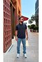 Men's Denim Trousers Regular Fit Straight Leg Pants Code: Js26E-Ktpant-001