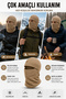 Polar Fleece Balaclava Neck Gaiter Trooper Snow Mask – Breathable Warm Fleece Balaclava Face Mask – 1 Pc - 3