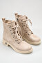 Lace-Up Zipper Detailed Women's Boots R15D105 - 2