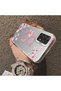 Samsung Galaxy A52S Compatible Silicone Edge Hard Back Case Couple Phone Case with Letter S Pattern - 4