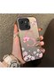 Tecno Spark 40C Compatible Silicone Edge Hard Back Case Couple Phone Case with Letter S Pattern - 3