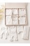 10-Piece Pink Baby Girl Set with Ruffle Details, Newborn Baby Girl Hospital Release Set/ 10-Piece 100% Cotton Premium Baby Girl Zibin Set