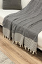 Buldan Woven 100% Cotton Tied Non-Slip Sofa Cover (170X210 cm - 1150 Gr Heavy Woven) - 2