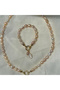Pembe Barok İnci Set - 2
