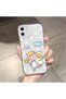 حافظة من السيليكون الشفاف متوافقة مع هاتف iPhone 12، حماية للكاميرا، مضادة للصدمات، طباعة جمالية منقوش - 2