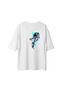 Men's Oversize T-Shirt Skateboarding Astronaut Print Shining Traces Dynamic Youthful Design Casual Comfortable - 2
