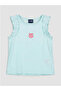 Lcw Kidscrew Neck Ruffled Embroidered Girls' Undershirt - 3