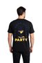 Men's T-Shirt Cocktail Glass Printed Party Theme Relaxed Fit Casual Wear Modern Stylish Comfortable Elegant