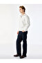 Shawl Collar Regular Fit Long Sleeve Zippered Sweatshirt - 3