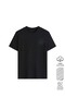 Women's Red Mon Cherry Lip Red Car and Bicycle Collar T-Shirt - 2
