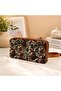 Cnt-6007 Tan Green Paisley Patterned Tapestry Crossbody Wallet Bag |   Eos Collective - 3