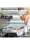 10 M4x7mm 304 stainless connector screws + nuts. - 4