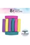 بكرات شعر إسفنجية لتجعيد الشعر بحلقات كبيرة، بكرات شعر، أدوات تجعيد الشعر بأحجام متنوعة، 8 قطع - 2