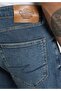 Straight Fit Men's Mid Indigo Denim Jean Pants - 6