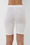 Bamboo Women's White Above-Knee Leggings - 4