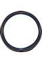 Microfiber Leather Car Medium Steering Wheel Cover (14.5''-15'',Black Dark Blue) - 3