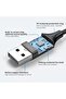 محول صوت MOSWAG من USB إلى مقبس 3.5 ملم، كابل USB إلى Aux مع دعم الميكروفون رباعي الأقطاب TRRS للسماعات - 6