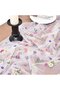 Table runner 72 x 300 cm – White tulle embroidered with daisies – Elegant floral table runner weddings, parties, and table decora... - 2