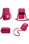 Small Crossbody Cell Phone Purse,Universal Mini Messenger Shoulder Handbag Wallet with Adjus - 7