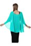 womens Chiffon Cape001 Pashmina Shawl - 4