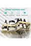 YASONIC Corner Shower Caddy, 3-Pack Adhesive Shower Caddy with Soap Holder and 12 Hooks, Rustproof S - 4