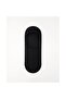 6Sm9065-Bk 3-Pack Ankle Socks for Men - Black - 3
