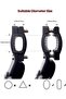 Adjustable 20-27.5" black aluminum stand. - 4