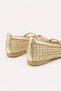 Women's Buckle-Ballet Shoes Straw Shoes Knitted Patterned Daily Summer Ballet Flats - 7
