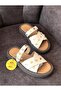 6105 Women's Genuine Leather Slippers - 3
