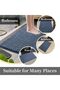 Bath Rug Mat, Thick Soft Absorbent Chenille, Quick Dry Microfiber Mats, Rubber Backing Machine Washa - 6