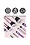 Makeup Brush Set (On The Go) Contains Ten Makeup Brushes Plus Bag - S06 - 2