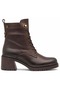 Sarissa Genuine Leather Non-Slip Sole Orthopedic Boots Women's Boots Brown - 3