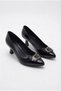 85547 Elegant, Stylish, Comfortable, 6 cm Heel Height, Pointed Toe Women's Shoes with Buckle Accessories