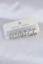 Brass Silver Color Oval Curved Earring Set