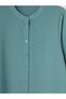 Lcw Grace Green Judge Collar Women's Shirt Tunic - 7