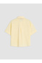 Lcw Vision Yellow Oversize Poplin Women's Shirt - 6