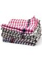 12Pcs Checkered Kitchen Towels-Super Absorbent Machine Washable Hand 90% Cotton 10% Polyester Dish Reusable Cleaning Cloths, Cloth for Dishes, Kitchen, Bathroom