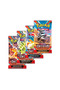 Pokemon Game Card 5 Sets in One, Total 20 Packs of Pokemon Game Cards and Pokemon Card Protector Album - 5