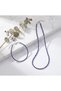 Natural Lapis Lazuli Necklace and Bracelet Set - with Stainless Steel Apparatus - 2
