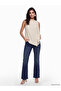 Esvab • Modern & Distinctive Wide Roba Collar Textured Asymmetrical Fit Blouse - 2