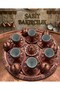 Copper Grape Pattern 6-Piece Cup Set - 4