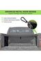 Vehicle Trunk Organizer Solution, 130x45cm Elastic Cargo Net for Pickup and SUV, Complete Kit with M - 3