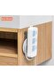 2 Pcs Power Strip Holder, Adhesive Punch-Free Socket Self Desktop Fixer, Wall Mounted Fixator Punch - 5