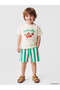 Two Mt Shop Quality Printed Baby Boy T-Shirt and Shorts Set - 4