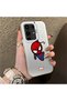 Infinix Note 50 Pro 4g Compatible Silicone Edge Hard Back Case Couple Phone Case Spider Man Patterned - 3