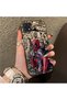 Oppo A15 Compatible Spiderman Patterned Silicone Edge Hard Back Case Couple Phone Case - 3